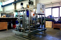 Pasteurisieranlage MiniFlash. Pasteurisieranlage MiniFlash.